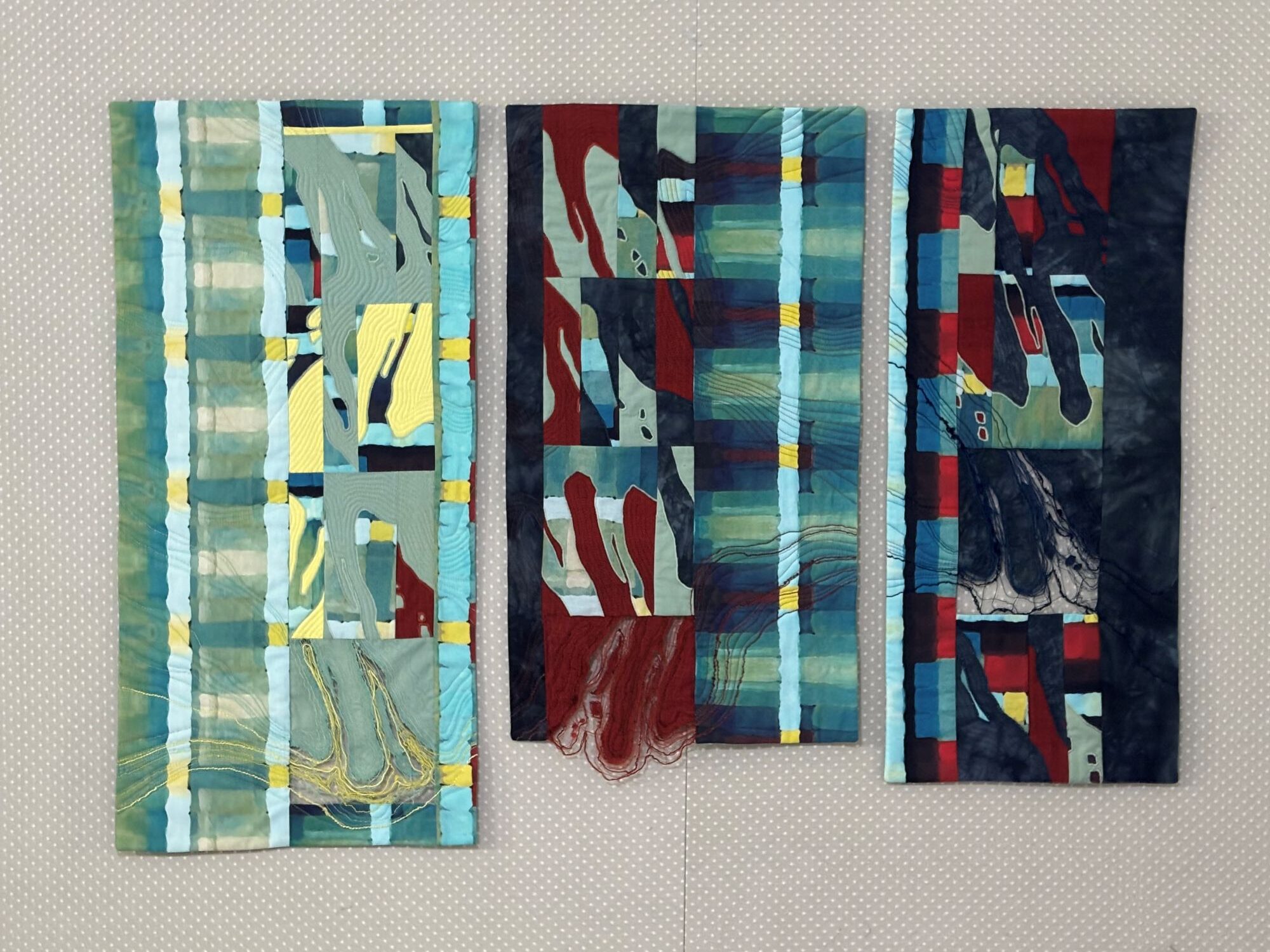 River Delta Triptych
